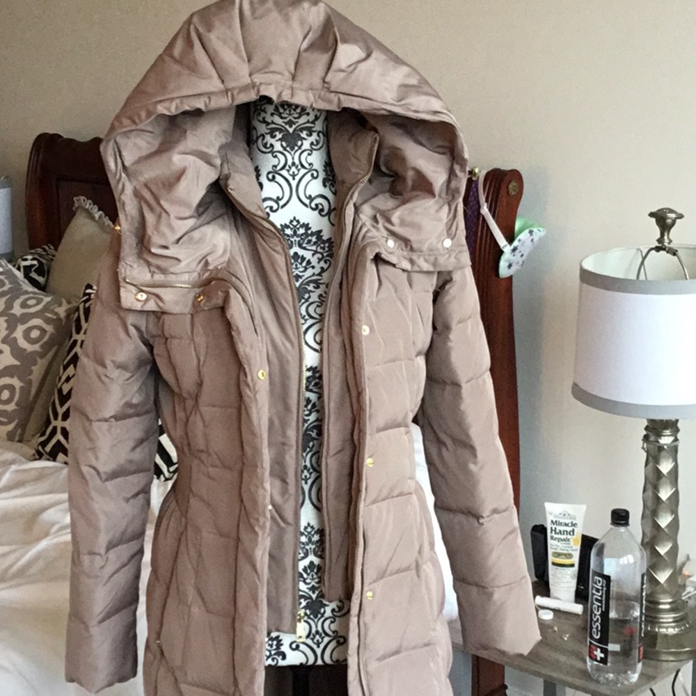 Cole Haan Layered Down Puffer Coat
